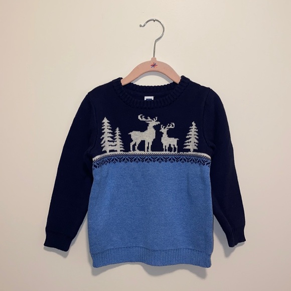 Janie and Jack size 2 navy/blue sweater - Picture 1 of 7